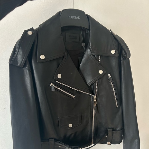 Rudsak women Leather jacket - Picture 1 of 6